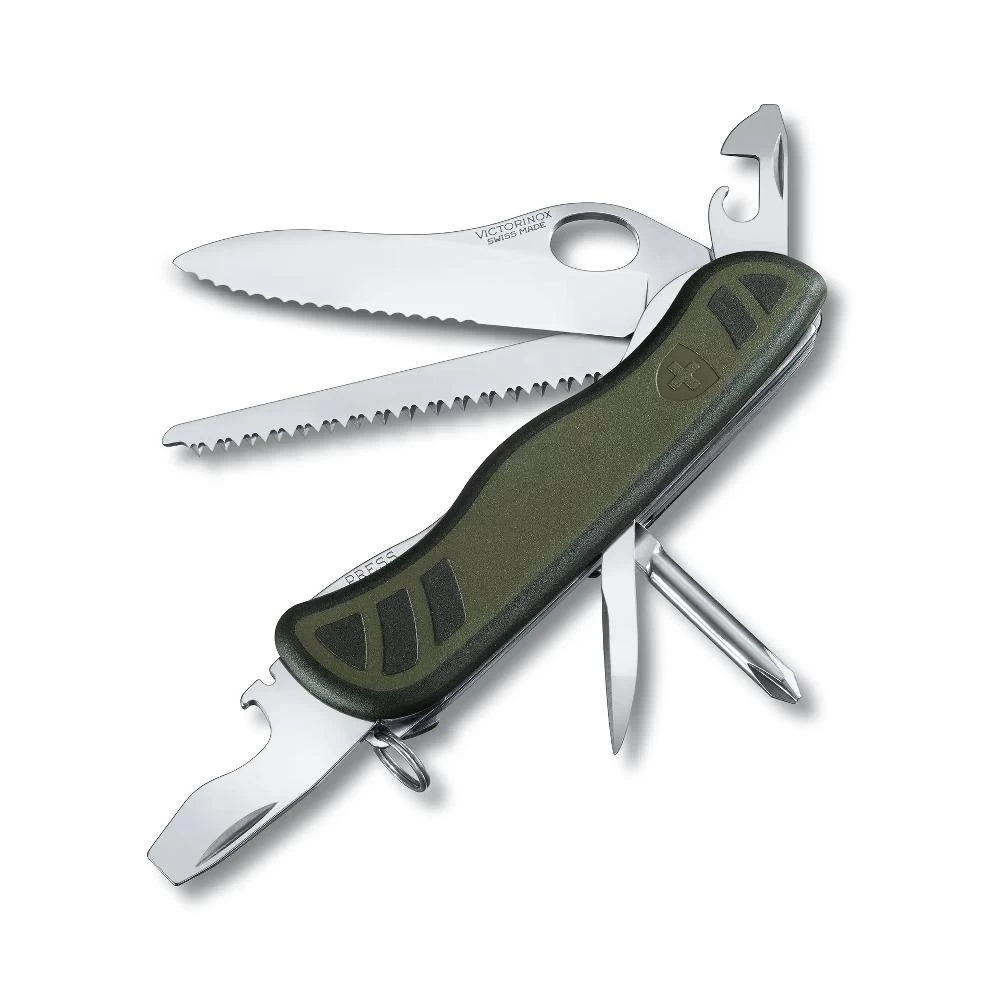 Victorinox Swiss Soldier's Knife - Green/Black Blistered 3 Victorinox Swiss Soldier's Knife - Green/Black Blistered