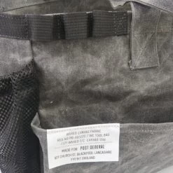 Post General Waxed Canvas Tool Bag Rectangle - Grey -Online Camping Supplies 03 fe0e8f2e 14bc 4223 987e 59ef3853dabb