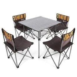 Hewolf 5pcs Set Camping Foldable Table And Chairs 19 Hewolf 5pcs Set Camping Foldable Table And Chairs -Online Camping Supplies 1 103
