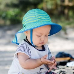 Sunday Afternoon Infant Sunsprout Hat Navy/White Stripe -Online Camping Supplies 1 92