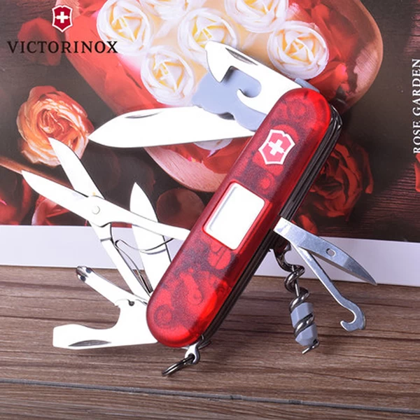 Victorinox Traveller Lite - Red Transparent 7 Victorinox Traveller Lite - Red Transparent - Image 5