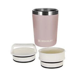 Stanley Adventure 8oz Vacuum Mug - Peach -Online Camping Supplies 10 02887 088 5