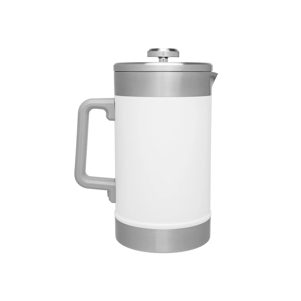 Stanley Classic Vacuum French Press 48OZ Polar White 4 Stanley Classic Vacuum French Press 48OZ Polar White - Image 2