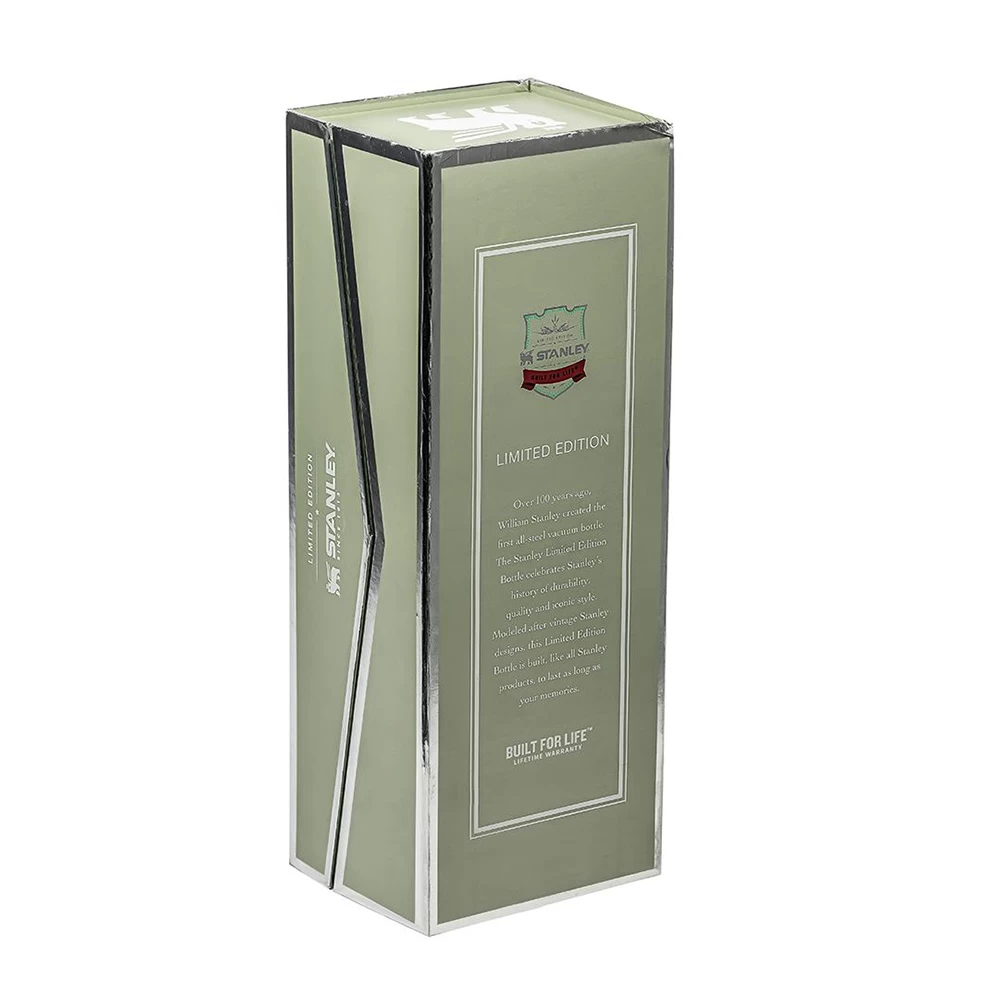 Stanley Limited Edition Classic Vacuum Bottle 108th Anniversary 1.1QT Hammertone Green 6 Stanley Limited Edition Classic Vacuum Bottle 108th Anniversary 1.1QT Hammertone Green - Image 4