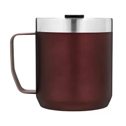 Stanley Classic Vacuum Camp Mug 12oz -Online Camping Supplies 10 09366 wine 3