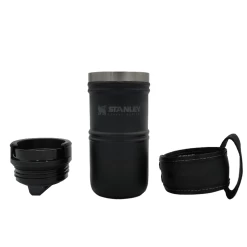 Stanley Legacy Neverleak Travel Mug 8.5oz - Foundry Black -Online Camping Supplies 10 09969 010 5 7537b71e c847 4bc6 ad39 15218018f29e