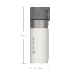 Stanley Go Vacuum Bottle Stainless Steel 370ml - Polar White -Online Camping Supplies 10 10124 023 6