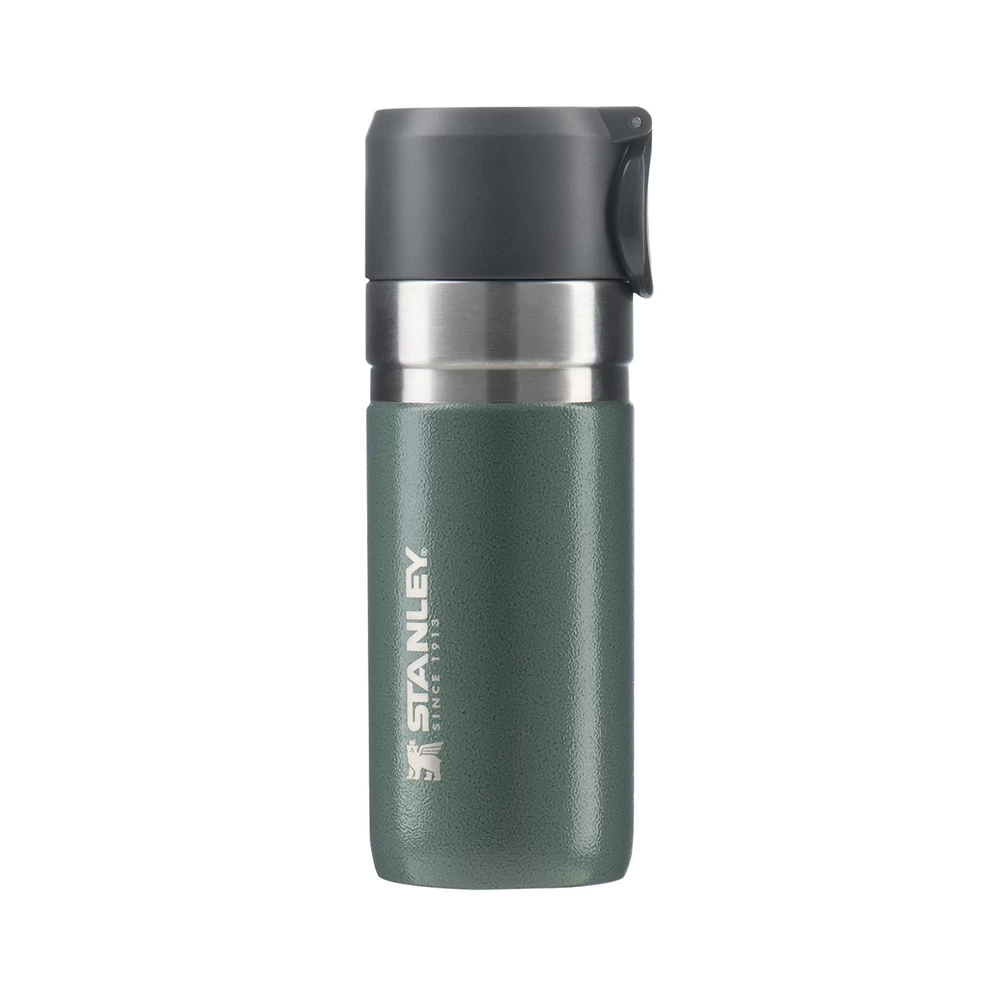 Stanley Go Vacuum Bottle Stainless Steel 370ml - Hammertone Green 3 Stanley Go Vacuum Bottle Stainless Steel 370ml - Hammertone Green