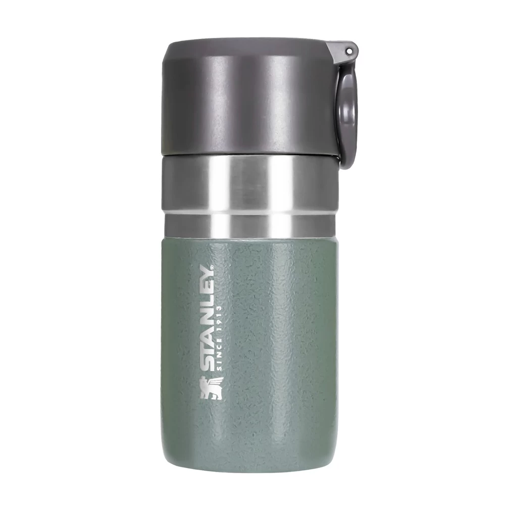 Stanley Go Slim Vacuum Bottle 9.5oz - Hammertone Green 3 Stanley Go Slim Vacuum Bottle 9.5oz - Hammertone Green