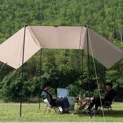 Adventurer Tanxianzhe Waterproof Awning Anti-tearing Sunshade Tarp Outdoor Camping Tan -Online Camping Supplies 11 23872ff9 dbca 4aa7 8244 fdb19684ebea