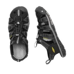 Keen Clearwater CNX (Men) - Black/Gargoyle -Online Camping Supplies 12 6