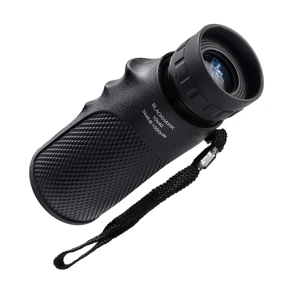Barska 10x40mm WP Blackhawk Monocular Matte Black 5 Barska 10x40mm WP Blackhawk Monocular Matte Black - Image 3
