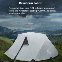 Hewolf 2 Person Camping Tent 24 Hewolf 2 Person Camping Tent -Online Camping Supplies 1589 11