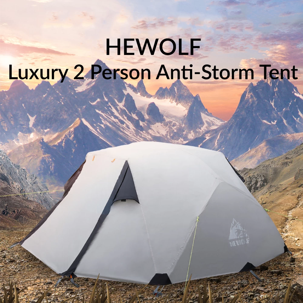 Hewolf 2 Person Camping Tent 12 Hewolf 2 Person Camping Tent - Image 10