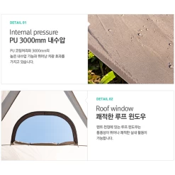 KZM New Attica 4-5 Person Tent -Online Camping Supplies 15 600x600 71c6848e 1709 4d56 96f0 a6f457ef3037