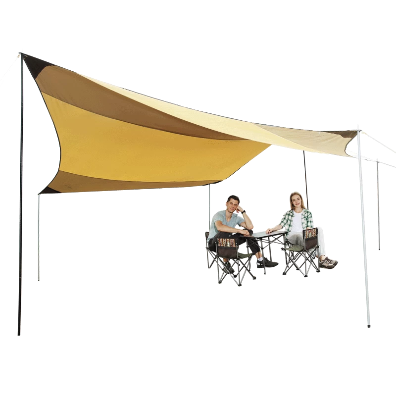 Hewolf 6-10P Outdoor Camping Tarp 3 Hewolf 6-10P Outdoor Camping Tarp