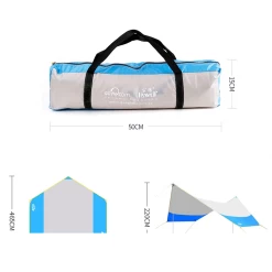 Hewolf 4-8P Outdoor Camping Tarp -Online Camping Supplies 1682 3