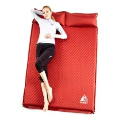 Hewolf Inflatable Mat Orange - Single/Double -Online Camping Supplies 1878