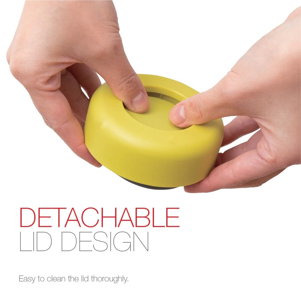 Peacock 0.50L Stylish Food Jar - Khaki 7 Peacock 0.50L Stylish Food Jar - Khaki - Image 5