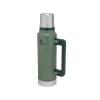 NEW Stanley Classic Vacuum Bottle 1.5QT Hammertone Green