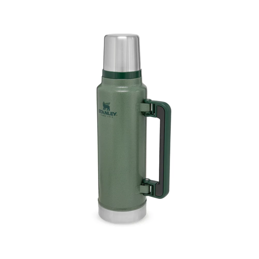 NEW Stanley Classic Vacuum Bottle 1.5QT Hammertone Green 3 NEW Stanley Classic Vacuum Bottle 1.5QT Hammertone Green