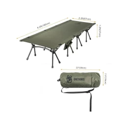OneTigris Outdoor Foldable Camp Bed - Ranger Green -Online Camping Supplies 1 f5a83ce4 4e93 4bd4 9eff 24c40c4ca940