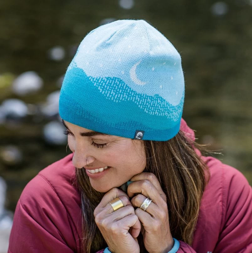 Sunday Afternoon Crescent Moon Beanie - Blue 6 Sunday Afternoon Crescent Moon Beanie - Blue - Image 4