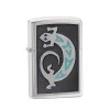 Zippo Silver Lizard Refillable Windproof Lighter - 20189 -Online Camping Supplies 20189 2