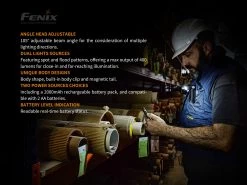Fenix WT20R XP-G2 S2 Multi-Functional Work LED Flashlight 14 Fenix WT20R XP-G2 S2 Multi-Functional Work LED Flashlight -Online Camping Supplies 20196514055844002