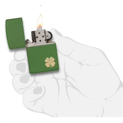 Zippo 228 Shamrock Refillable Windproof Lighter - 21032 -Online Camping Supplies 21032 4