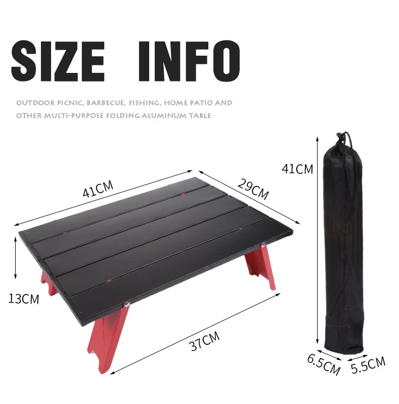 Camp Leader Foldable Low Camping Coffee Table 6 Camp Leader Foldable Low Camping Coffee Table - Image 4