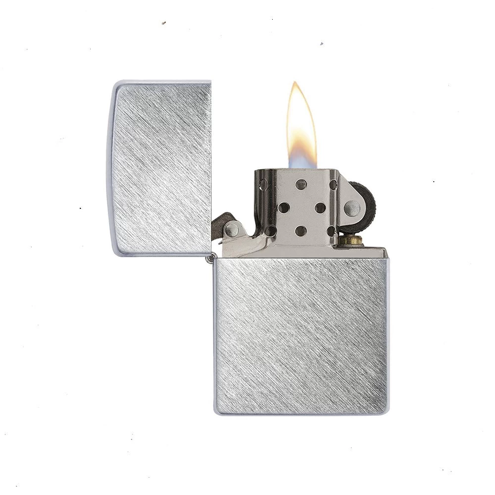 Zippo Regular Herringbone Sweep Refillable Windproof Lighter - 24648 4 Zippo Regular Herringbone Sweep Refillable Windproof Lighter - 24648 - Image 2