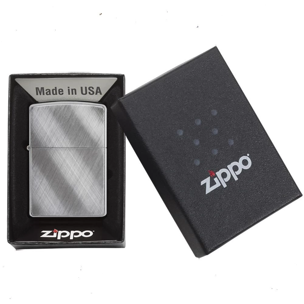 Zippo Diagonal Weave Refillable Windproof Lighter - 28182 5 Zippo Diagonal Weave Refillable Windproof Lighter - 28182 - Image 3