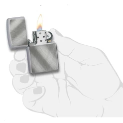 Zippo Diagonal Weave Refillable Windproof Lighter - 28182 9 Zippo Diagonal Weave Refillable Windproof Lighter - 28182 -Online Camping Supplies 28182 5