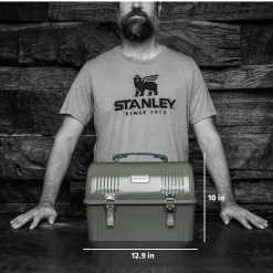 Stanley Classic Lunchbox 10QT Black -Online Camping Supplies 2 e6c5ba54 efd8 4f35 b43f 5c7b7af232d9