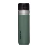 Stanley Go Series Vacuum Bottle With Flow Direct 24oz - Hammertone Green -Online Camping Supplies 3 9