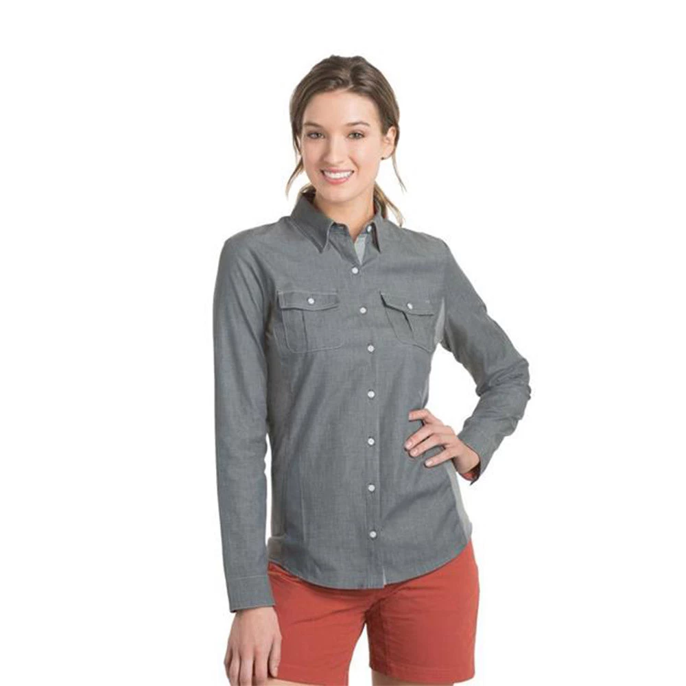 Kuhl Kiley LS - Charcoal/Daylily 4 Kuhl Kiley LS - Charcoal/Daylily - Image 2