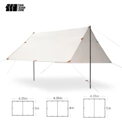 Adventurer Tanxianzhe Waterproof Awning Anti-tearing Sunshade Tarp Outdoor Camping Tan -Online Camping Supplies 3 7b5344b6 3970 4674 9d43 0040fc3a9b68