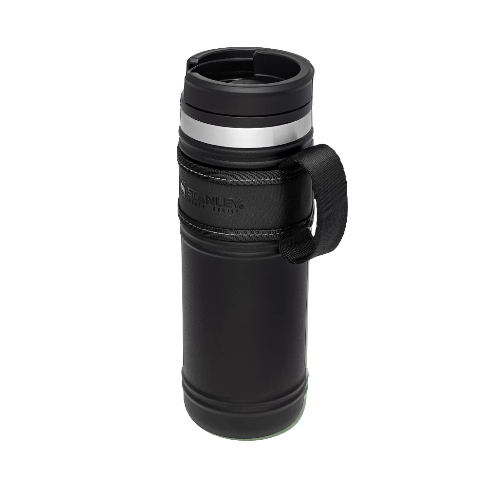 Stanley Legacy Neverleak Travel Mug 16oz - Foundry Black 4 Stanley Legacy Neverleak Travel Mug 16oz - Foundry Black - Image 2