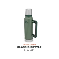 NEW Stanley Classic Vacuum Bottle 1.5QT Hammertone Green 8 NEW Stanley Classic Vacuum Bottle 1.5QT Hammertone Green -Online Camping Supplies 3 95d49efe 3a0a 46d5 915e 417fef4432e9