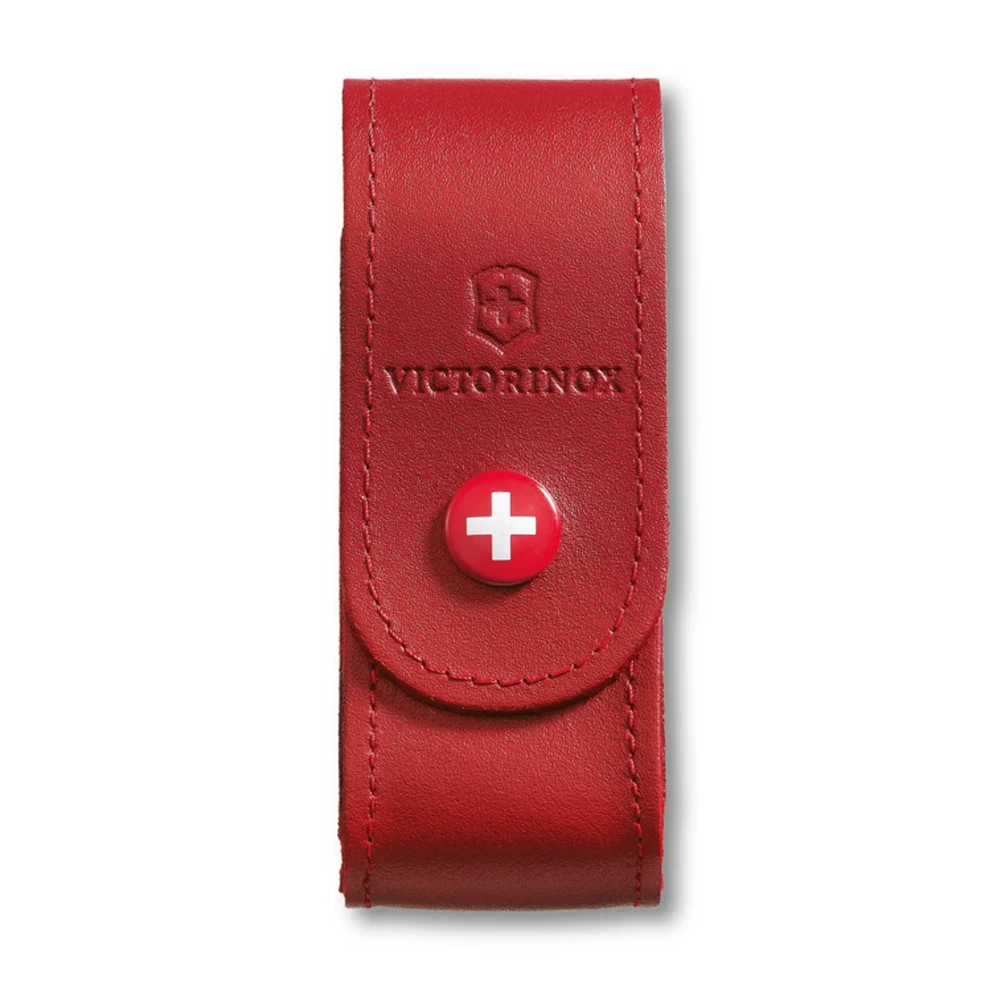 Victorinox Leather Belt Pouch - Red 3 Victorinox Leather Belt Pouch - Red