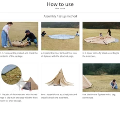 DoD Big One Pole Tent 31 DoD Big One Pole Tent -Online Camping Supplies 4 480x480 5d09a2ec 103a 4371 b235 c5f16f25f7aa