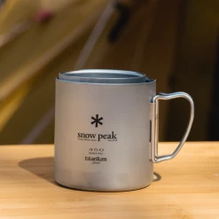 Snow Peak Ti-Double 450 Mug -Online Camping Supplies 4 d9a647c0 f62e 4f2d 811e c57586e6f0b6