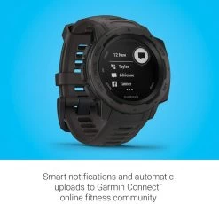 Garmin Instinct GPS Smartwatch - Graphite -Online Camping Supplies 51fYhD F2vL. AC SL1008