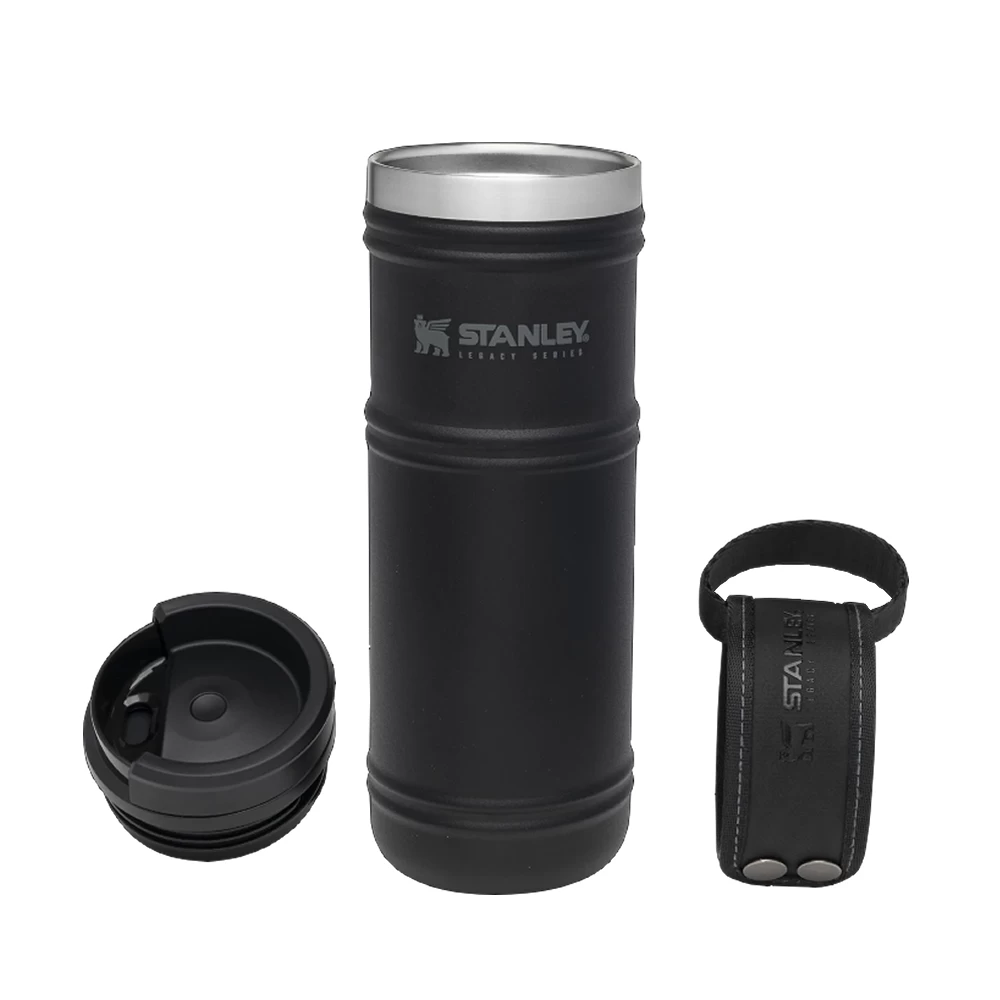 Stanley Legacy Neverleak Travel Mug 16oz - Foundry Black 6 Stanley Legacy Neverleak Travel Mug 16oz - Foundry Black - Image 4