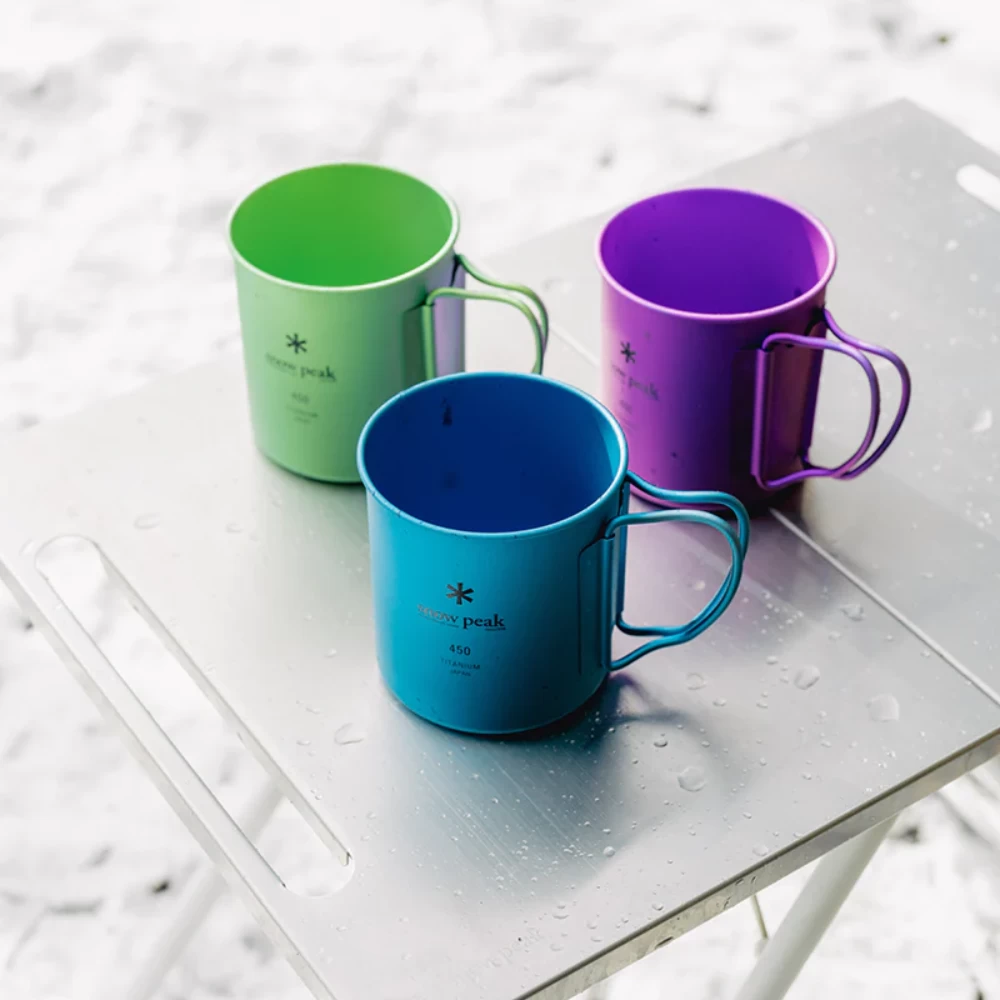Snow Peak Titanium Single Wall Cup 450ml 10 Snow Peak Titanium Single Wall Cup 450ml - Image 8