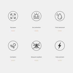 CSTUR Fast Pitch Camping Tent- Black Silver -Online Camping Supplies 6 4406bec1 bc79 42a2 ac0b 2023b44d3117