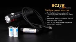 Fenix BC21R USB Rechargable Bicycle Light 880 Lumens -Online Camping Supplies 7 BC21R 25884.1450900823