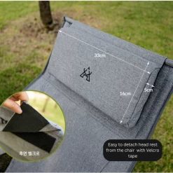 KZM Schwyz High Lightweight Chair Black -Online Camping Supplies 7 b3efb08b e4dc 49e4 bb1e e225a045f1c5