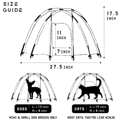 Cyberpaw Astrodome Pet Tent -Online Camping Supplies 8 3cc27574 7d6b 4d19 abf2 e0692fc800a6